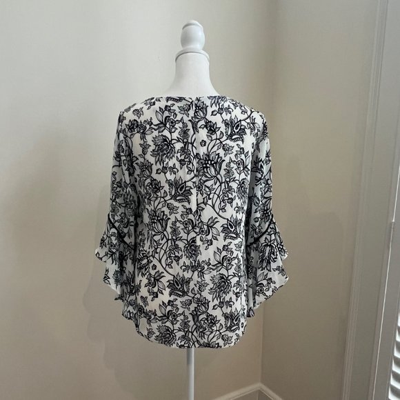 White House Black Market blouse top size 0 - Picture 2 of 6
